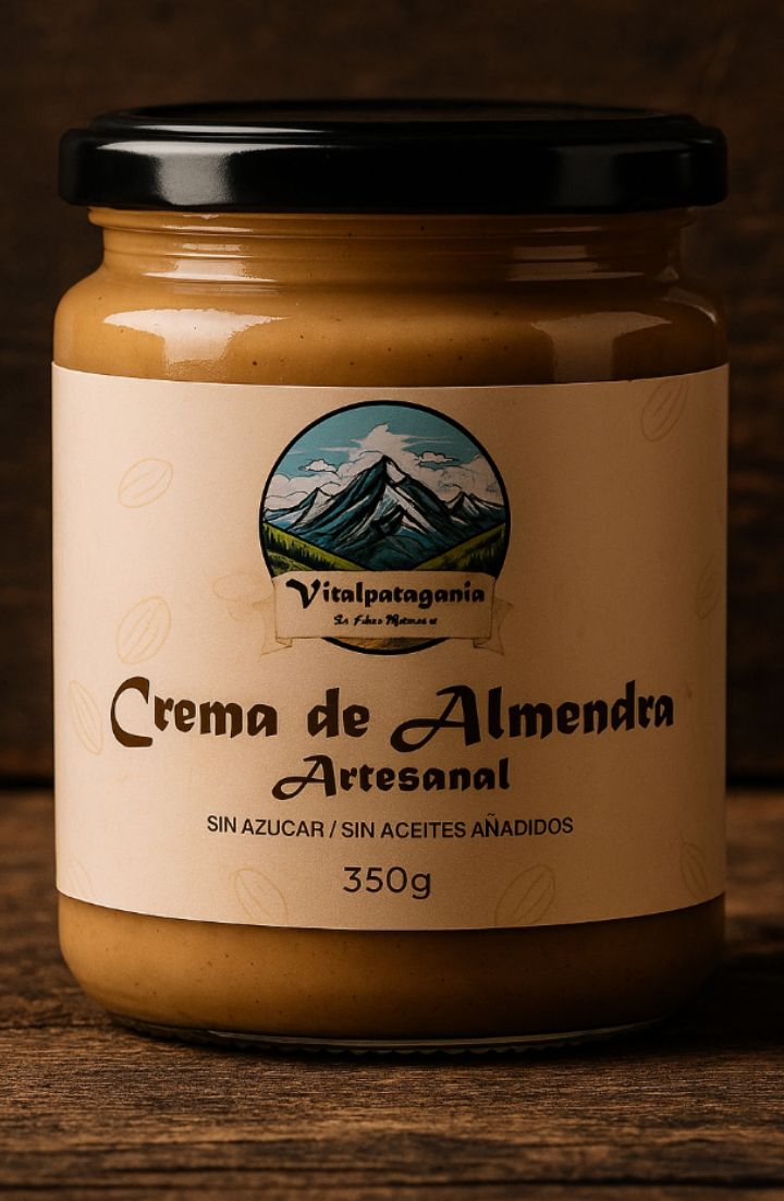 Crema de almendra 350grs
